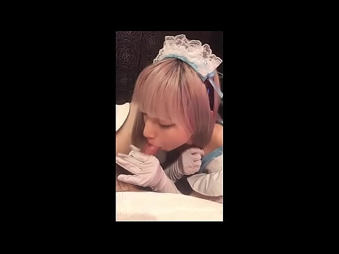 ❤️ Idol Seapánach [mayuka], culaith maid na Fraince, cuid 1, blowjob agus jerk off le lotion ❤  Físeán porn  ag porn % ga.taxiklass.ru%